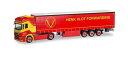 Herpa Henk Vlot Scania CS 20 HD curtain canvas セミトレーラー 310987 /Herpa 1/87 ミニチュア トラック 建設機械模型 工事車両