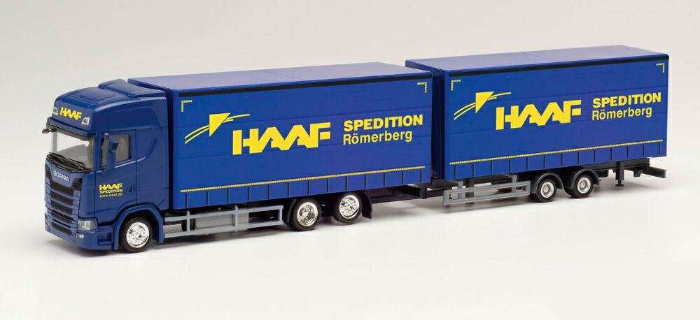 Herpa Haaf Spedition Scania CS20HD volume trailer 312028 /Herpa 1/87 ~j`A gbN ݋@B͌^ Hԗ