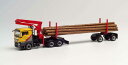 Herpa Mengel timber transport MAN TGX L long timber transporter 312998 /Herpa 1/87 ミニチュア トラック 建設機械模型 工事車両
