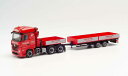 Herpa Scholpp Mercedes Benz Arocs L loading crane, ballast platform, low bed trailer 313322 /Herpa 1/87 ミニチュア トラック 建設機械模型 工事車両