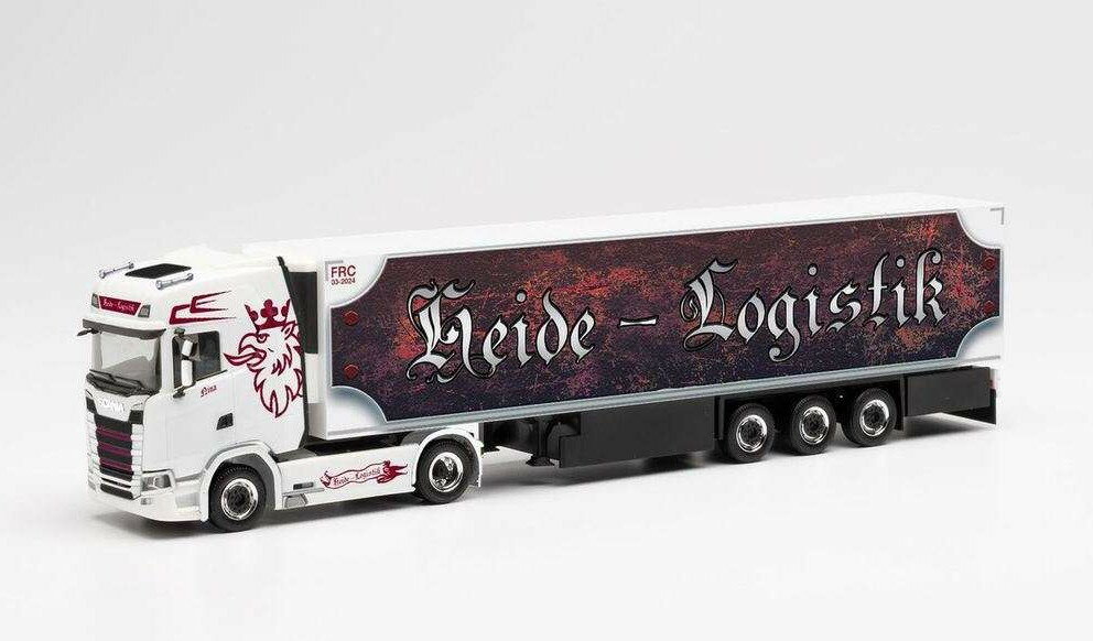 Herpa Heide Logistik Scania CS20HD refrigerated box Z~g[[ 313797 /Herpa 1/87 ~j`A gbN ݋@B͌^ Hԗ