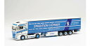 Herpa Hohner MAN TGX GX curtainside セミトレーラー 314329 /Herpa 1/87 ミニチュア トラック 建設機械模型 工事車両