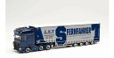 Herpa A.S.T. Fernfahrer DAF XF Super Space Cab Euro 6 volume trailer 314381 /Herpa 1/87 ミニチュア トラック 建設機械模型 工事車両