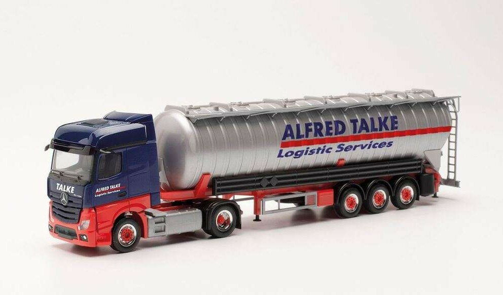 Herpa Alfred Talke Mercedes Benz Actros BigSpace ADR Suction Silo Z~g[[ 314725 /Herpa 1/87 ~j`A gbN ݋@B͌^ Hԗ