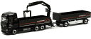Herpa Schockemohle Mercedes Benz Actros BigSpace 2018 building material trailer truck loading crane 5126 /Herpa 1/87 ミニチュア トラック 建設機械模型 工事車両|詳細画像