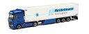 Herpa Heidelmann Spedition Mercedes Benz Actros Bigspace reefer trailer 945813 /Herpa 1/87 ミニチュア トラック 建設機械模型 工事車両