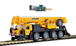 Kibri GleisBau two-way mobile crane LTM 1050-4 LED lighting 10558 1/87 模型