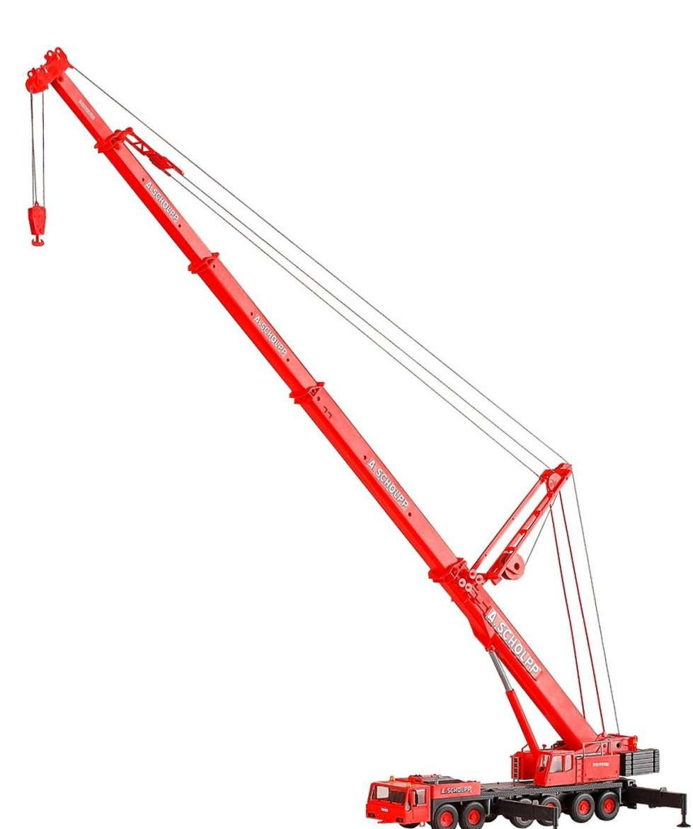 Kibri Demag AC 665 telescopic crane with superlift device 13014 1/87 模型