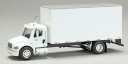 Freightliner M2 Van Box Truck in Blank White /SPEC-CAST 1/64 ミニチュア トラック 建設機械模型 工事車両