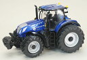 New Holland Blue Power T7.315 Tractor /SPEC-CAST 1/64 ミニチュア トラック 建設機械模型 工事車両