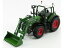 FENDT - 516 VARIO TRACTOR WITH 4 X 80 CARGOPROFI FRONT LOADER 2016 - GREEN WHITE /Universal-Hobbies 1/32 建設機械模型ミニチュア