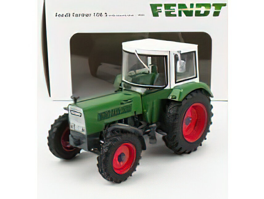 FENDT - FARMER 106S 4WD TRACTOR 1980 - GREEN WHITE /Universal-Hobbies 1/32 ߵϷߥ˥奢