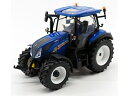 NEW HOLLAND - T5.130 AUTO COMMAND TRACTOR 2018 - BLUE BLACK /Universal-Hobbies 1/32 ݋@B͌^~j`A