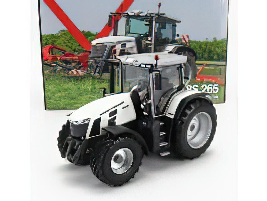 MASSEY FERGUSON - MF8S.265 TRACTOR WHITE EDITION 2022 - WHITE GREY /Universal-Hobbies 1/32 ߵϷߥ˥奢