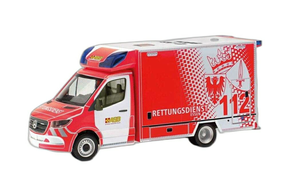 Rakuten - ASB / 消防 Essen Mercedes Benz/ Herpa 1/87 模型 ミニカー