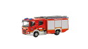 Santander 消防署 Scania CP Crewcab 消防ポンプ車/ Herpa 1/87 模型 ミニカー