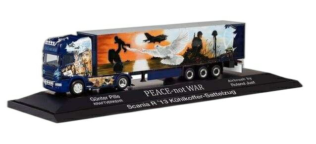 Pille / Peace not War Scania R 13 TL/ Herpa 1/87 模型 ミニカー