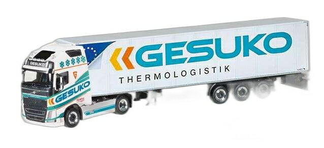 GESUKO トラックモデル Volvo FH Gl/ Herpa 1/87 模型 ミニカー