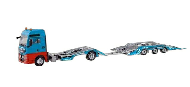 Mosolf MAN TGX XXL トラック トランスポーター/ Herpa 1/87 模型 ミニカー
