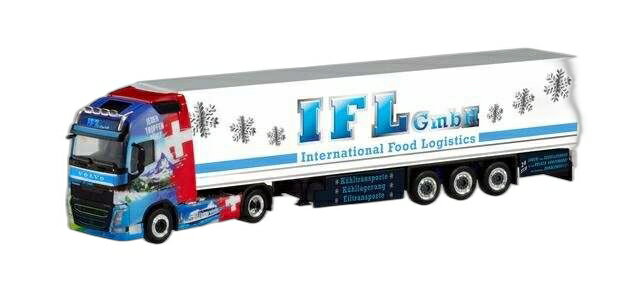 汽车玩具, 电车玩具 - IFL Cologne / Volvo Switzerland Volvo FH/ Herpa 1/87 模型 ミニカー