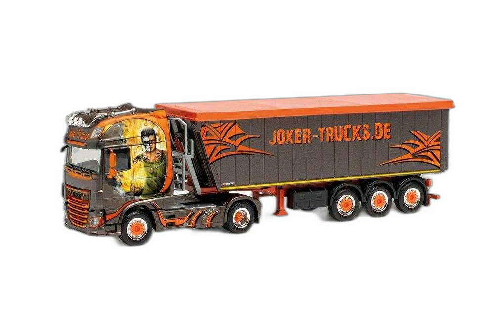 Joker Trucks DAF XF SSC � ���p�[  Herpa 1 87 �͌^ �~�j�J�[
