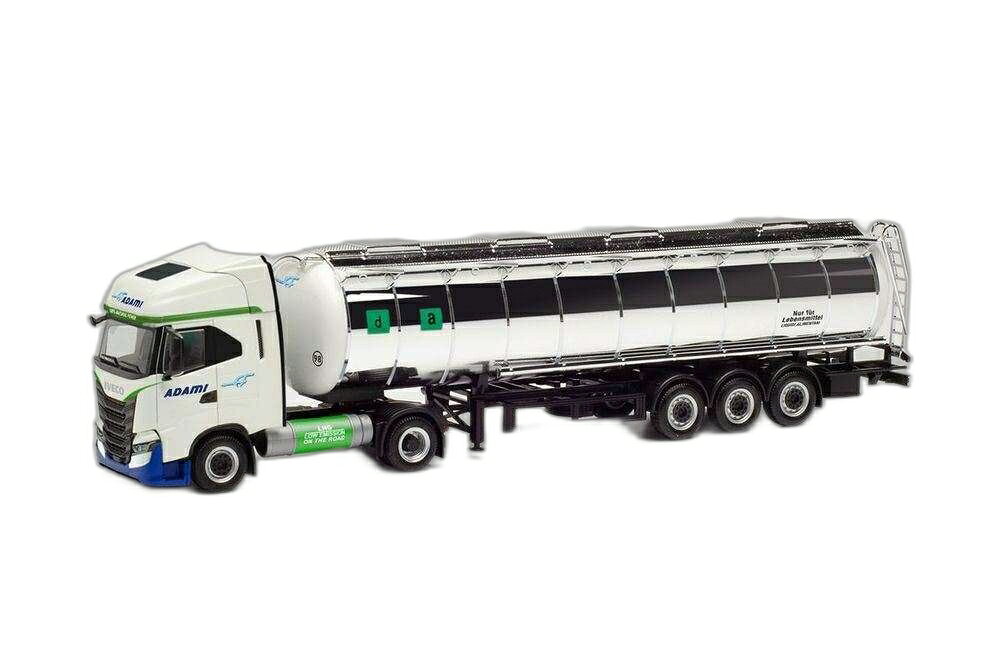 Rakuten - ADAMI Iveco S Way NP フードタンク/ Herpa 1/87 模型 ミニカー