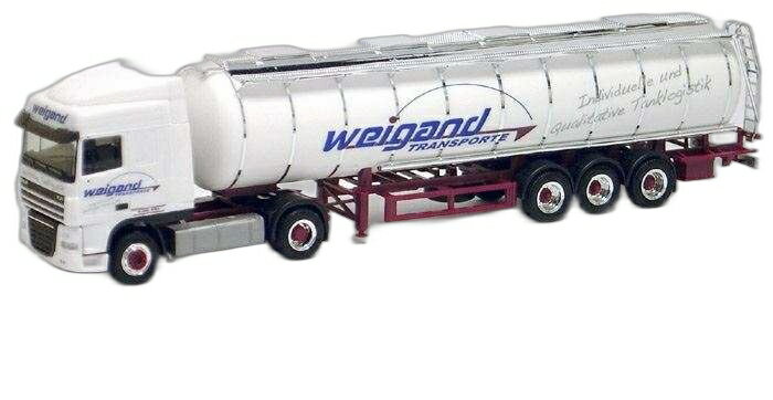 Weigand Transporte DAF XF 105 SC フード/ Herp