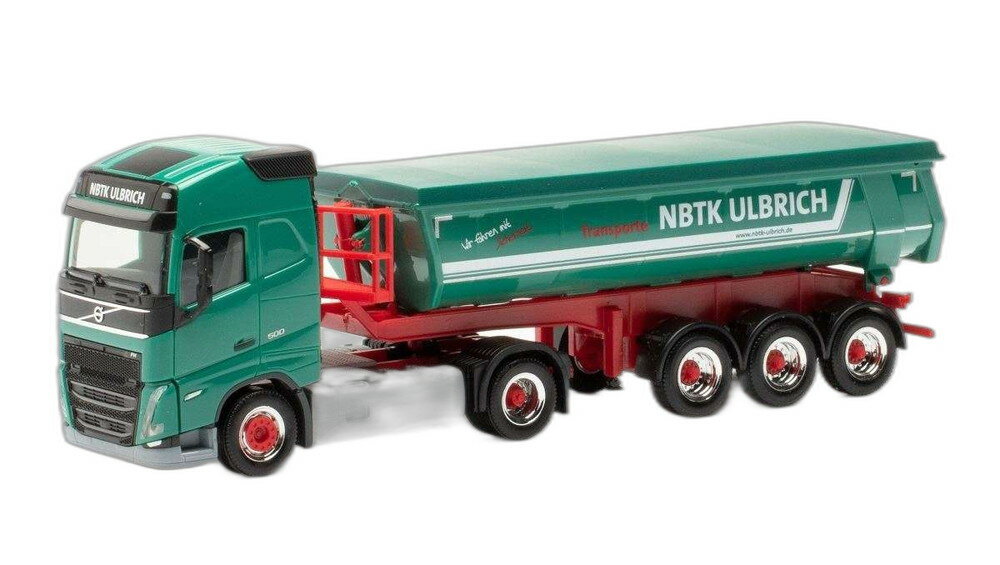 NBTK Ulbrich Volvo FH Globetrotter ラウンド/ Herpa 1/87 模型 ミニカー