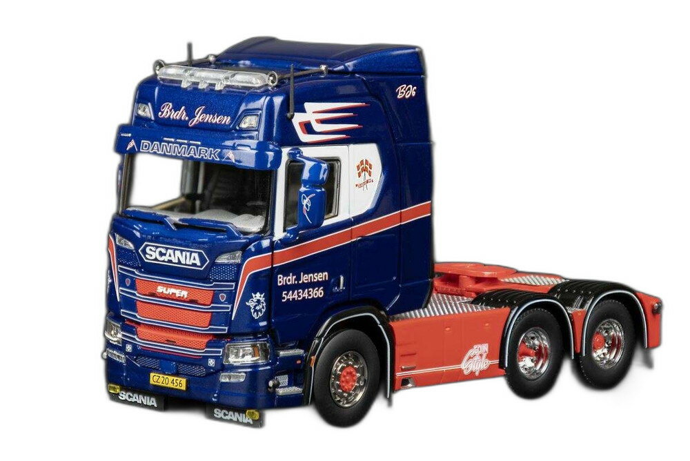 Brdr. Jensen Scania S Serie Highline CS20H/ IMC 1/50 建設機械模型 ミニカー