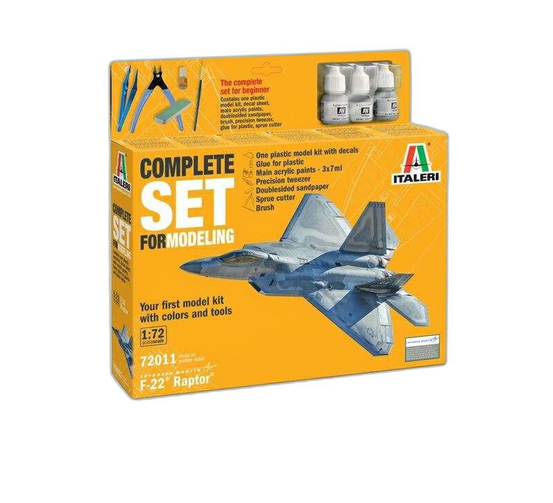 Rakuten - Italeri F22 Raptor モデルセット 72011/ Italeri 1/35 模型 プラモデルキット