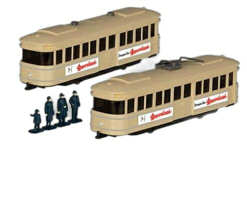 Set 84 路面電車 トレーラー付き + フィギュア 238982/ Wiking 1/87 模型 ミニカー