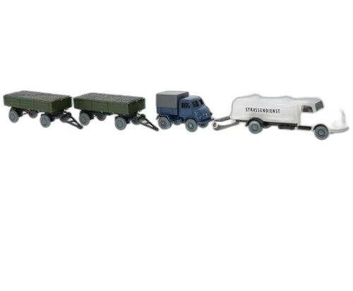 Set 85 Mercedes Benz L 3500 爆破/ Wiking 1/87 模型 ミニカー