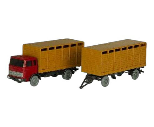 Set 89 Mercedes Benz 家畜輸送車/ Wiking 1/87 模型 ミニカー