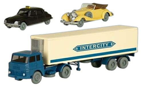 Set 90 Citroen D Pallas タクシー + Henschel/ Wiking 1/87 模型 ミニカー