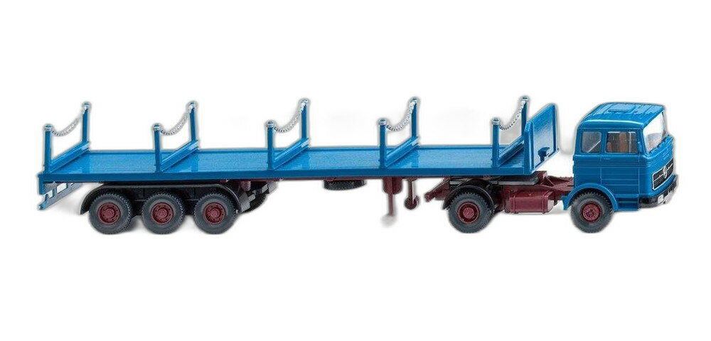 Mercedes Benz 支柱 セミトレーラー/ Wiking 1/87 模型 ミニカー
