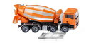 MAN TGS Euro 6 Liebherr ミキサーローリー/ Wiking 1/87 模型 ミニカー