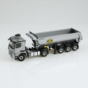 Mercedes-Benz Arocs Meiller tipping semi trailer grey /NZG ダンプ 1/18 模型