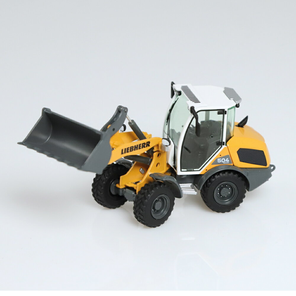 Liebherrリープヘル L504 Compact wheel loader ホイールローダ/NZG 1/50 ミニチュア 建設機械模型 工事車両