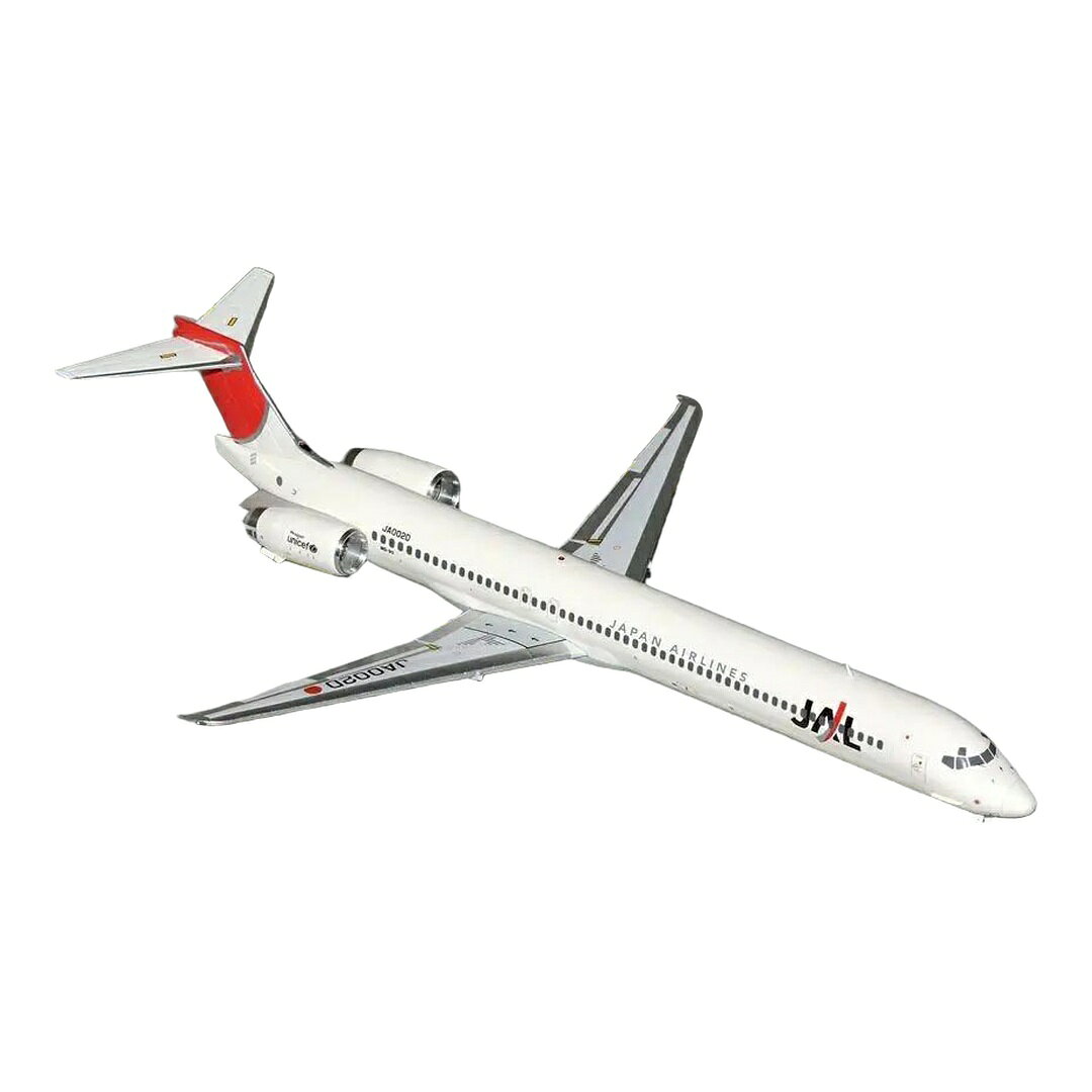 JAL日本航空 Japan Airlines マクドネル・ダグラス MD-90 JA002D / GeminiJets 1/200 飛行機模型 旅客機