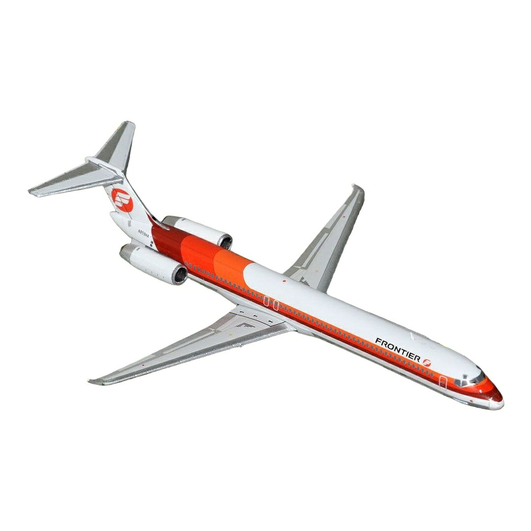フロンティア航空 Frontier マクドネル・ダグラス MD-80 N859HA / GeminiJets 1/400 飛行機模型 旅客機