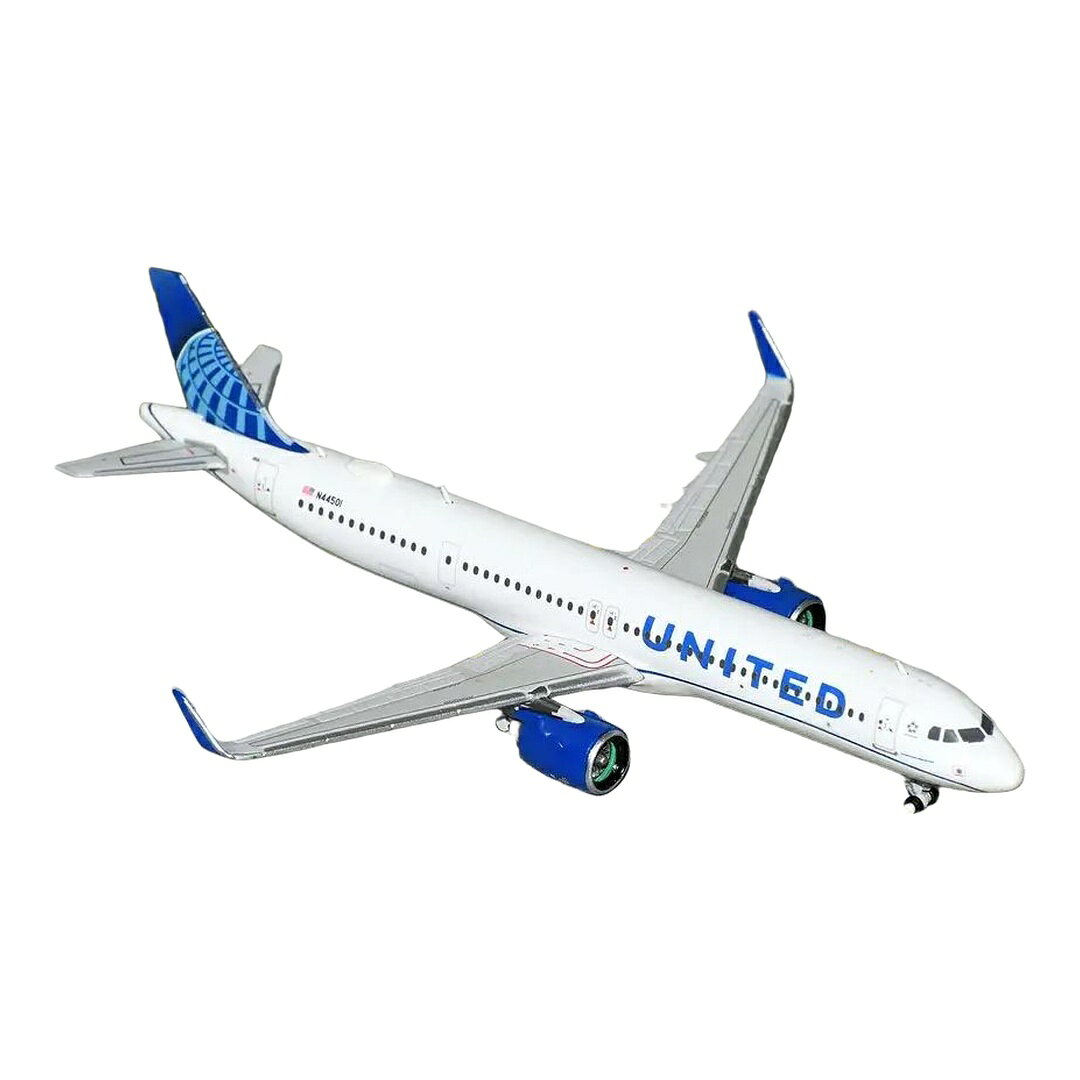 ユナイテッド航空 United Airlines エアバス A321neo N44501 / GeminiJets 1/400 飛行機模型 旅客機