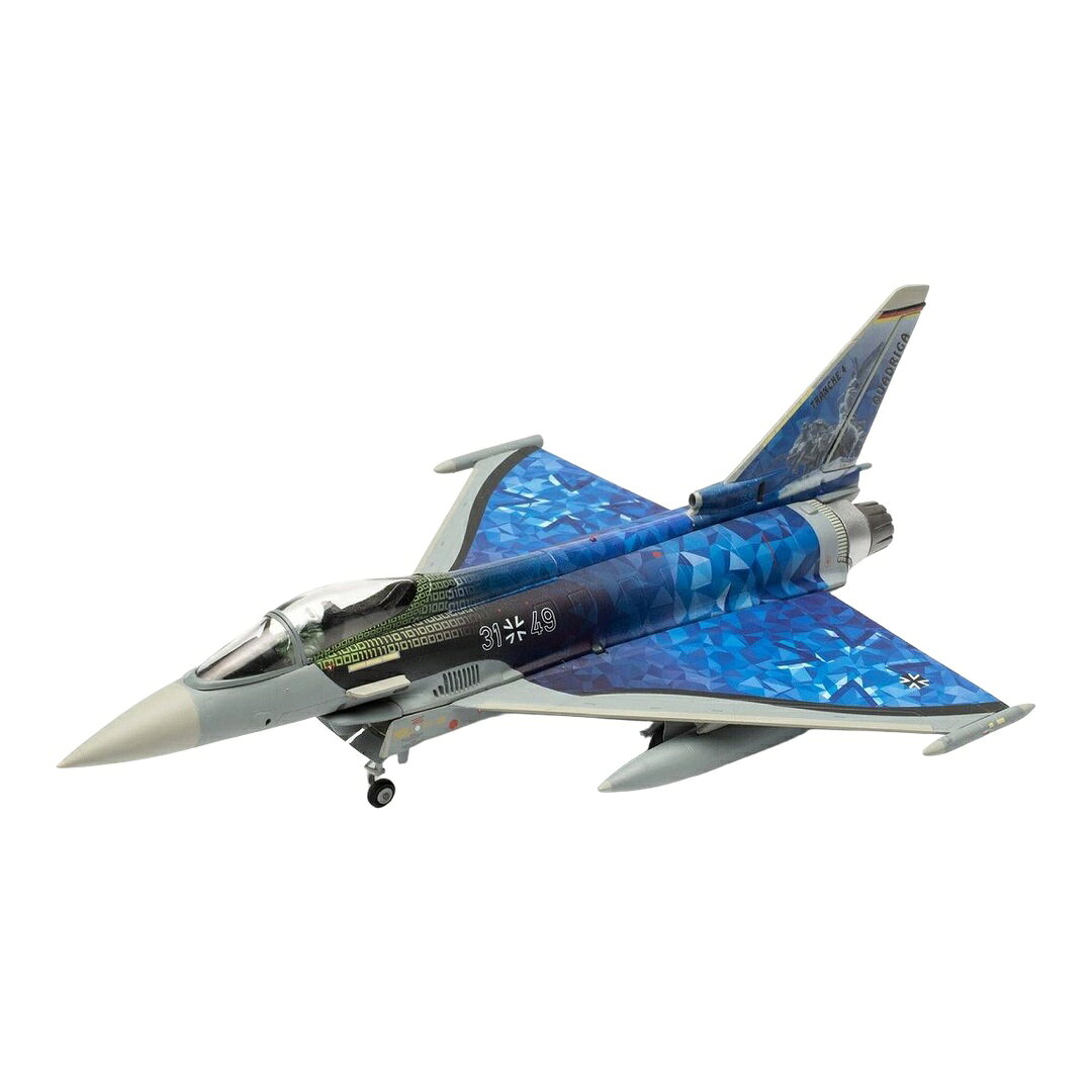 ドイツ空軍 Luftwaffe ユーロファイター タイフーン 第31戦術航空団 ネルフェニッヒ基地 クワドリガ 31+49 / Herpa 1/72 飛行機模型 ミリタリー