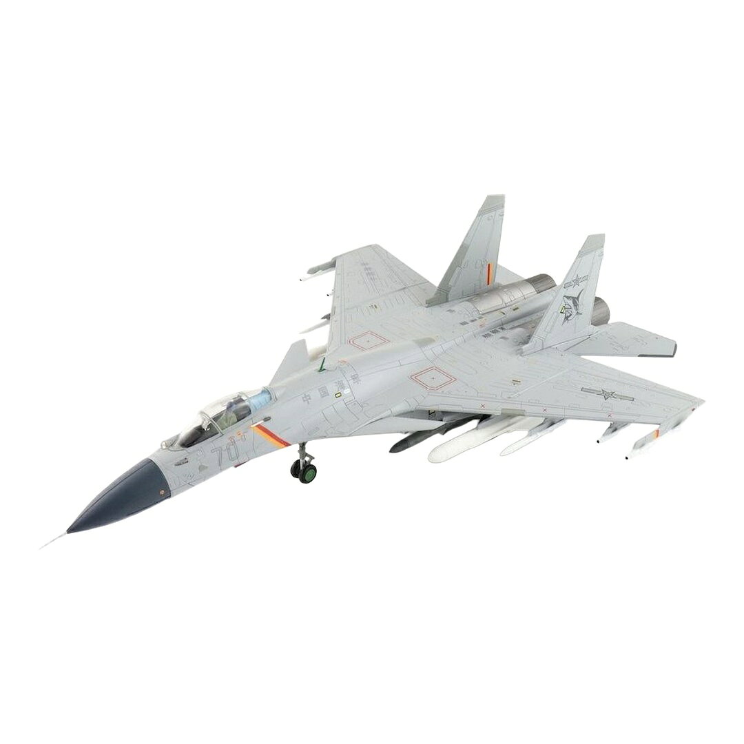 中国人民解放軍海軍航空兵 PLANAF J-15 フライングシャーク Flying Shark No.70 / Hobby Master 1/72 飛行機模型 ミリタリー