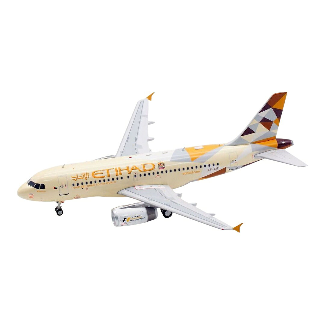 エティハド航空 Etihad Airways エアバス A319 A6-EIE / Inflight 200 1/200 飛行機模型 旅客機