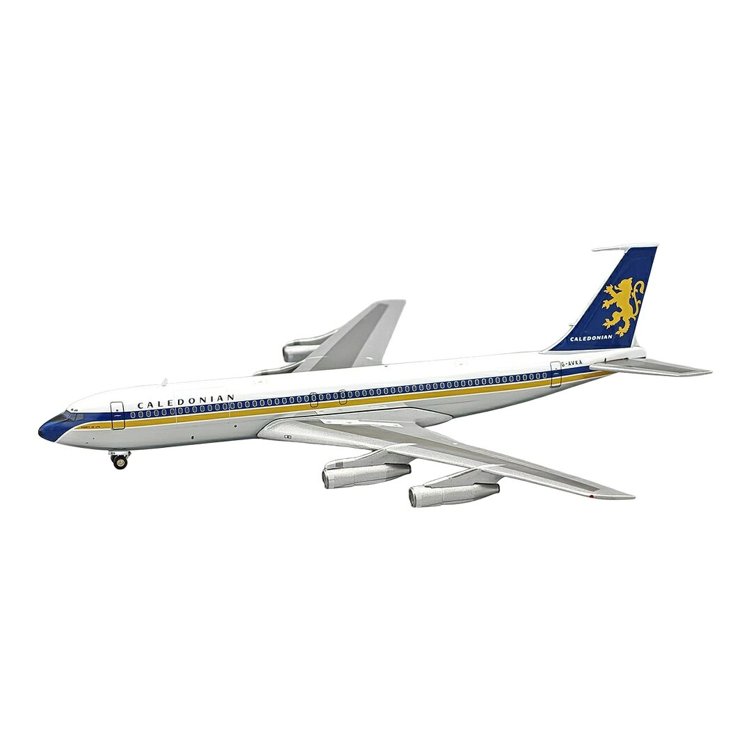 カレドニアン・エアウェイズ Caledonian Airways ボーイング 707-399C G-AVKA / Inflight 200 1/200 飛行機模型 旅客機
