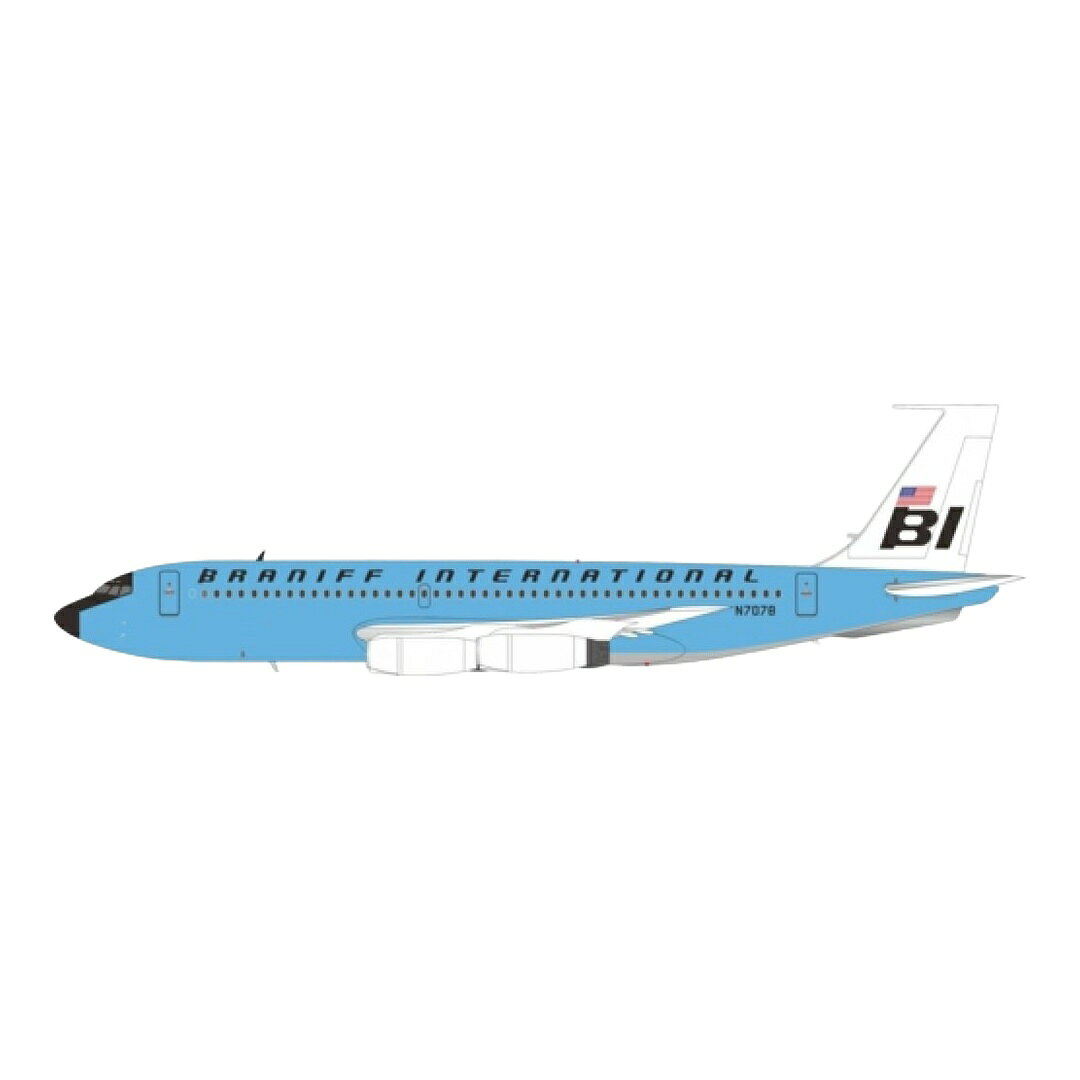 ブラニフ・インターナショナル Braniff International ボーイング 720-027 N7078 / Inflight 200 1/200 飛行機模型 旅客機