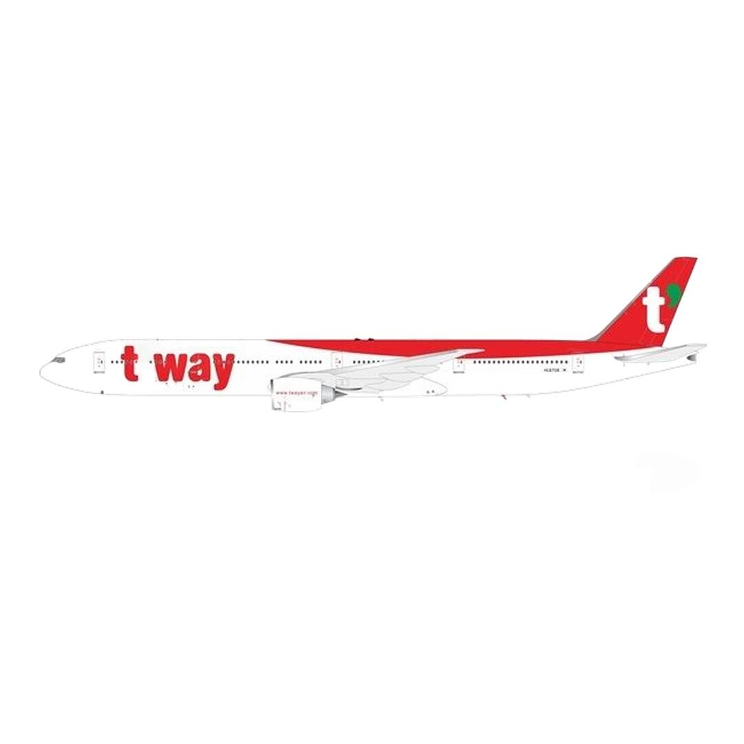 ティーウェイ航空 T'way Air ボーイング 777-367ER HL8706 / Inflight 200 1/200 飛行機模型 旅客機