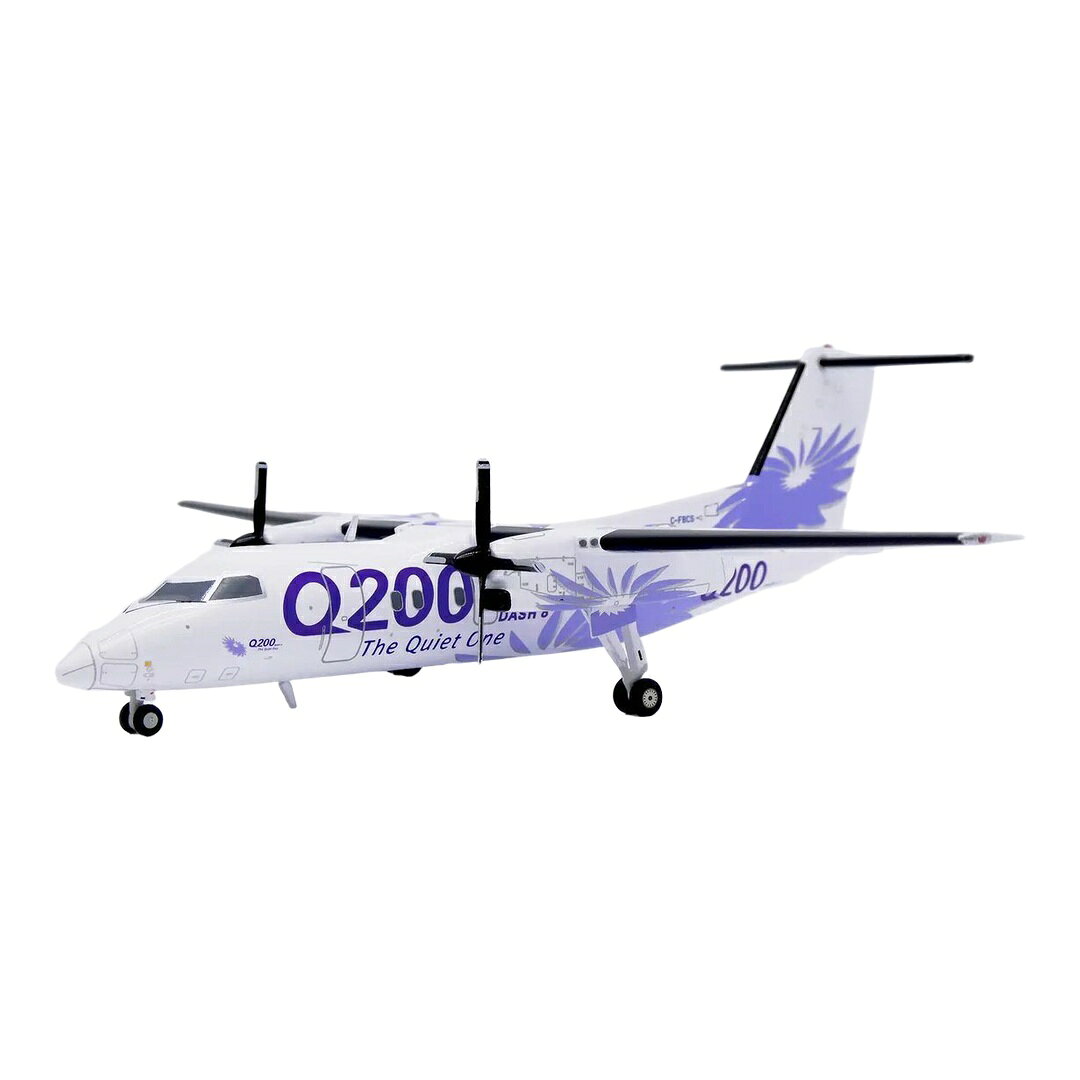 ボンバルディア ハウスカラー Bombardier House Color DHC-8-200 Dash 8 The Quiet One C-FBCS / JC Wings 1/200 飛行機模型 旅客機