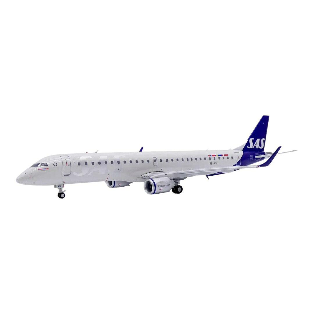 スカンジナビア航空 SAS Scandinavian Airlines エンブラエル 195 SE-RSL / JC Win...