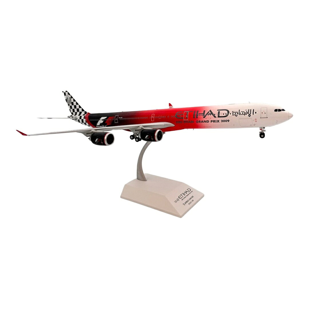 エティハド航空 Etihad Airways エアバス A340-600 F1 アブダビグランプリ 2009 特別塗装 A6-EHJ / JC Wings 1/200 飛行機模型 旅客機
